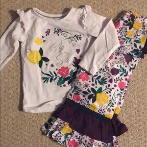 Ruffle Butts brand Big Sis outfit